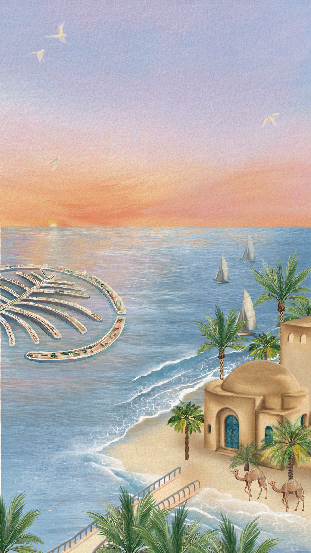 Palm before the storm